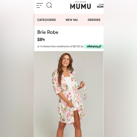 SMYMM Floral Robe - Picture 2 of 3